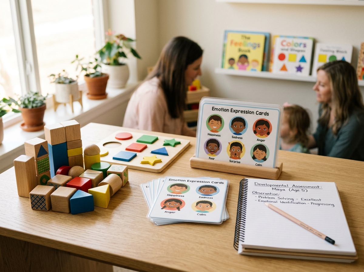 Materiais lúdicos e instrumentos de desenvolvimento infantil